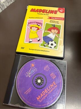 Madeline Soccer Star Hollywood DVD and European Adventures PC Game